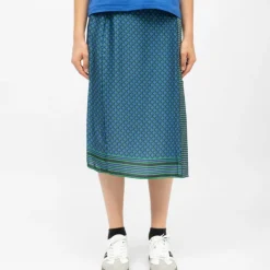 New Jupe portefeuille satinée avec imprimé graphique judy Femme Femme Jupe, Robe