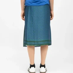 New Jupe portefeuille satinée avec imprimé graphique judy Femme Femme Jupe, Robe