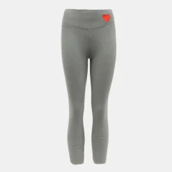 Discount Legging fourré myrta avec coeur brodé rouge Femme Femme Pantalon