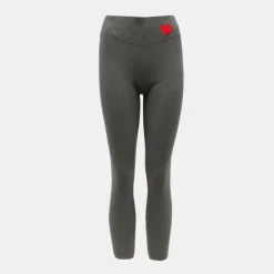 Best Legging fourré myrta avec coeur brodé rouge Femme Femme Pantalon