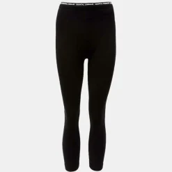 Legging fourré rafida avec logo blanc Femme Femme Pantalon