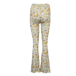 Clearance Legging martina évasé vintage à fleurs Femme Femme Pantalon