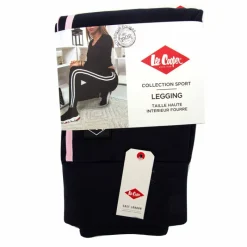 Sale Legging taille haute fourré bandes côtés Louba Femme Femme Pantalon|Vetements De Sports Femme