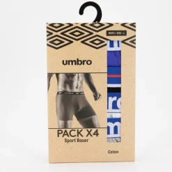 Hot Lot de 4 boxers coton umr/1/bcx4/class1 Homme Homme Boxer, Caleçon