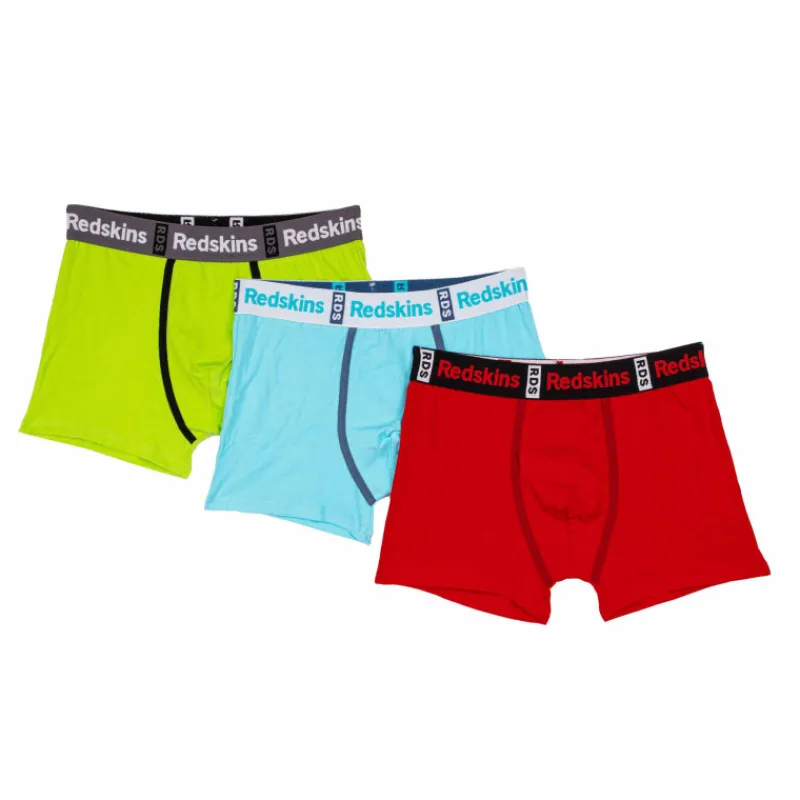 Lot de 3 boxers en coton Homme Homme Boxer, Caleçon