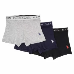 Hot lot de 3 boxers en coton stretch Homme Homme Boxer, Caleçon