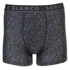 Clearance Lot de 2 boxers imprimé fleurs et uni Homme Homme Boxer, Caleçon