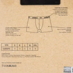 Sale Lot de 4 boxers rouge/blanc/noir/bleu Homme Homme Boxer, Caleçon