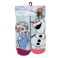 Discount Lot de 2 chaussettes la reine des neiges FIlle Enfant Chaussettes