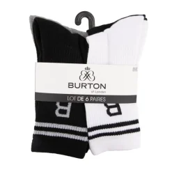 Hot Lot de 6 chaussettes miriana burton Femme Femme Chaussettes|Vetements De Sports Femme