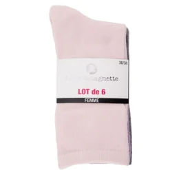 Hot Lot de 6 chaussettes nilda Femme Femme Chaussettes