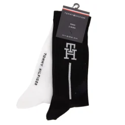 Sale Lot de 2 chaussettes et blanc Homme Homme Chaussettes