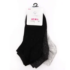 Clearance Lot de 3 chaussettes simona Femme Femme Chaussettes
