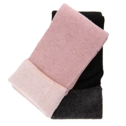 Clearance Lot de 2 chaussettes unies Femme Femme Chaussettes