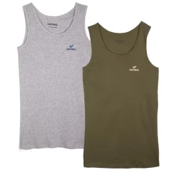 New Lot de 2 debardeurs ramon Homme Homme Tee Shirt|Vetements De Sports Homme