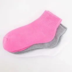 Best Lot de 3 paires de chaussettes courtes coton Enfant Enfant Chaussettes