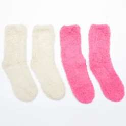 Lot de 2 paires de chaussettes angora 22434 Femme Femme Chaussettes