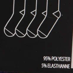 Lot de 4 paires de chaussettes de sport jacquelin Homme Homme Chaussettes