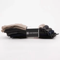 Best Lot de 5 paires de chaussettes chemsy multicolore Homme Chaussettes