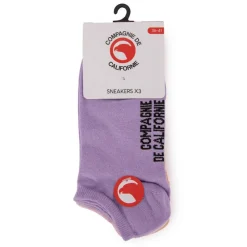 Sale Lot de 3 paires de chaussettes mi haute pastel Femme Femme Vetements De Sports Femme|Chaussettes
