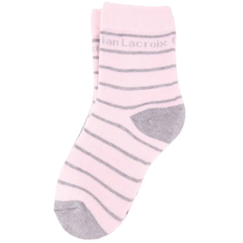 Online Lot de 3 paires de chaussettes colorées à rayures Enfant Enfant Chaussettes