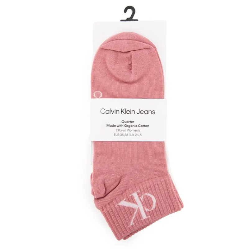 Clearance Lot de 2 paires de chaussettes avec élastique aux cheville Femme Femme Chaussettes
