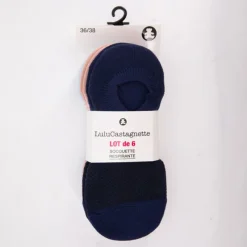 Sale Lot de 6 paires de socquettes respirantes nadine Femme Femme Vetements De Sports Femme|Lingerie