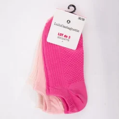 Lot de 3 paires de socquettes lalita Femme Femme Lingerie|Chaussettes