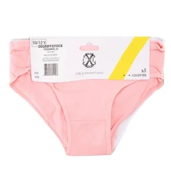 Outlet Lot de culottes x 3 coton chiné stretch Enfant Enfant Culotte, Shorty