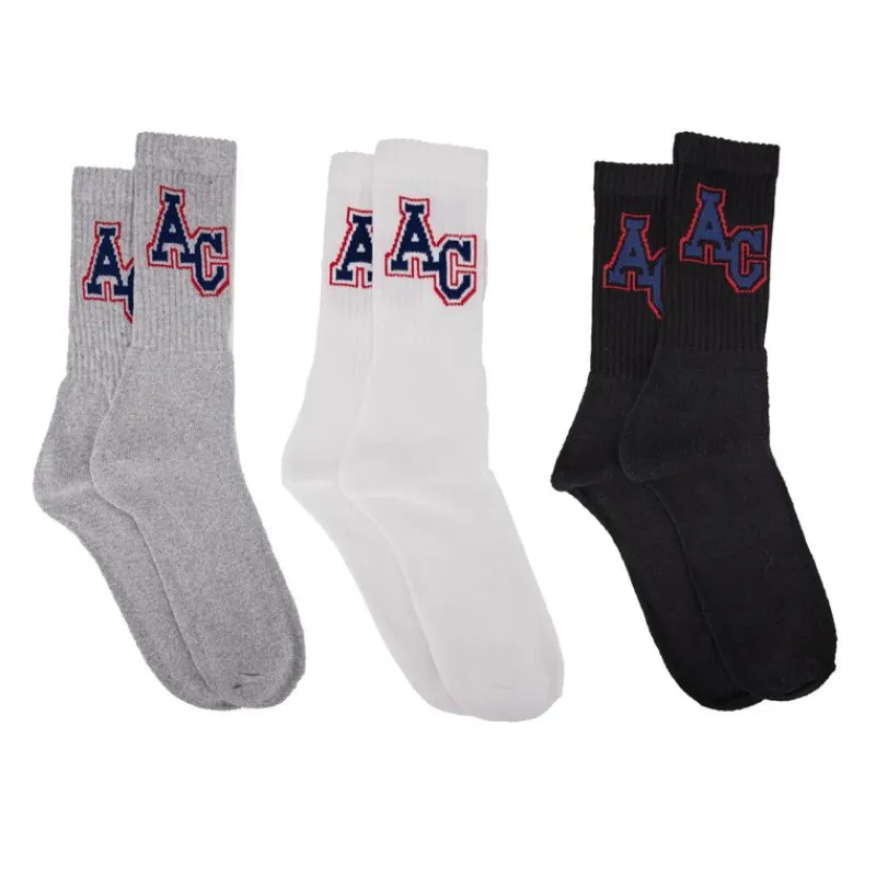 Best Lot x3 chaussettes logo cheville Homme Homme Vetements De Sports Homme|Chaussettes