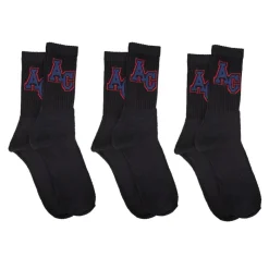 Best Lot x3 chaussettes logo cheville Homme Homme Vetements De Sports Homme|Chaussettes