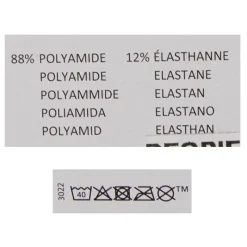 Outlet Lot x2 collants voile noir Femme Femme Collant, Bas