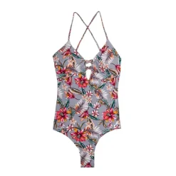 Sale Maillot de bain 1 pièce fleurs Femme Femme Maillot De Bain