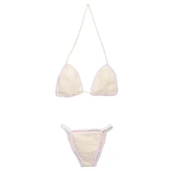 Maillot de bain brodé evy bicolor Femme Femme Maillot De Bain