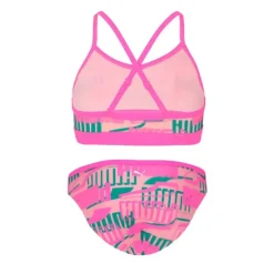 Online Maillot de bain 2p fluo pink combo culotte brassière Enfant Enfant Maillot De Bain