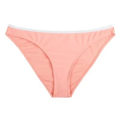 Hot Maillot de bain rose barbie liseré blanc 2 pièces triangle uni Femme Femme Maillot De Bain