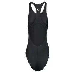 Clearance Maillot de sport uni logo blanc dos nu Femme Femme Maillot De Bain