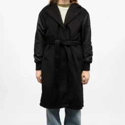 Best Manteau a capuche black h25destin Femme Femme Veste, Doudoune, Manteau