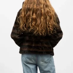 Outlet Manteau fourrure white h25bonbo Femme Femme Veste, Doudoune, Manteau