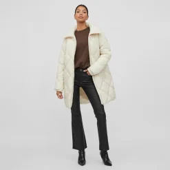 Best Manteau matelassé avec col haut viadaya noos 14074434 4139 Femme Femme Veste, Doudoune, Manteau