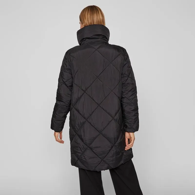 Discount Manteau matelassé avec col haut viadaya noos 14074434 4139 Femme Femme Veste, Doudoune, Manteau