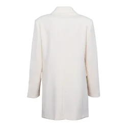 Online Manteau structuré mi long col à revers Femme Femme Veste, Doudoune, Manteau