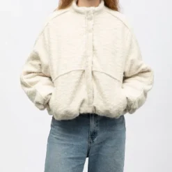 Sale Manteau white h25boby j Femme Femme Veste, Doudoune, Manteau