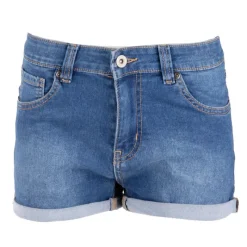 Hot Mini short retroussé Milas light blue Femme Femme Short, Bermuda