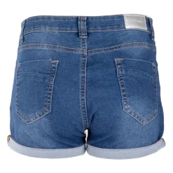 Hot Mini short retroussé Milas light blue Femme Femme Short, Bermuda