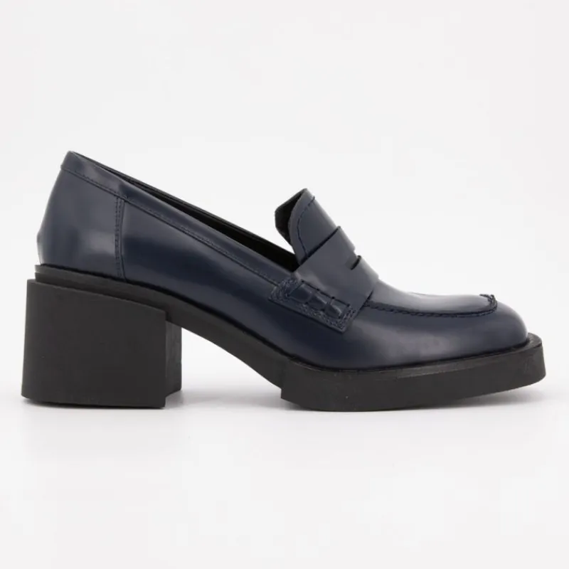 Clearance Mocassin à talons cuir abrasoft oceano Femme Femme Derbies, Mocassins