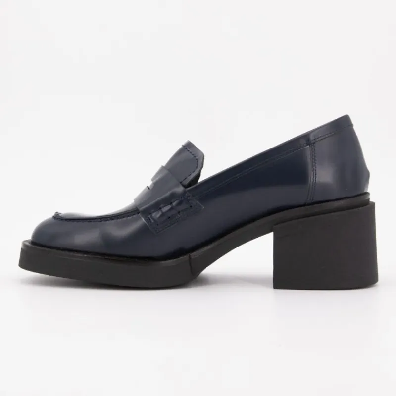 Clearance Mocassin à talons cuir abrasoft oceano Femme Femme Derbies, Mocassins