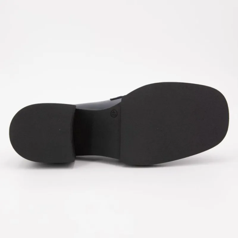 Clearance Mocassin à talons cuir abrasoft oceano Femme Femme Derbies, Mocassins