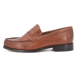 Outlet Mocassin cuir lisse couleur unie Homme Homme Mocassins|Chaussures De Ville