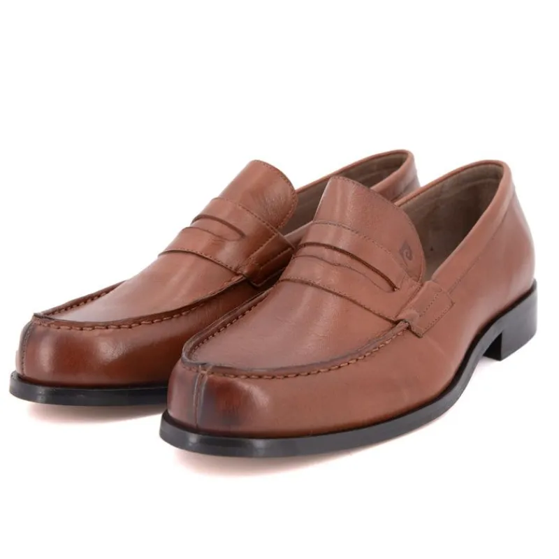 Outlet Mocassin cuir lisse couleur unie Homme Homme Mocassins|Chaussures De Ville